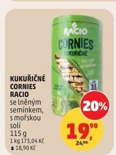 Chlebíčky Cornies Racio