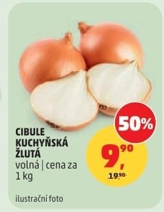 Cibule kuchyňská žlutá