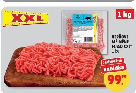 Mělněné vepřové maso Dobré maso