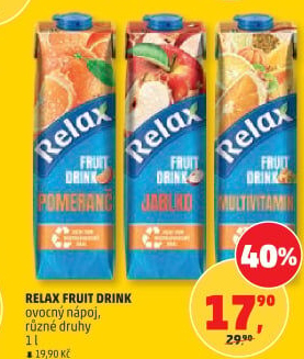 Nápoj Fruit drink Relax