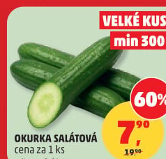 Okurka salátová - hadovka