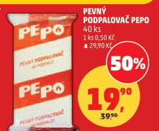 Podpalovač pevný Pe-Po