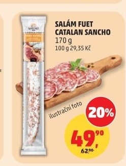 Salám Fuet Catalan Sancho