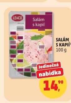 Salám s kapií LE&amp
