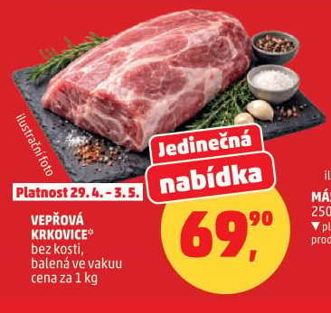 Vepřová krkovice bez kosti