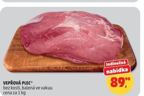 Vepřová plec bez kosti