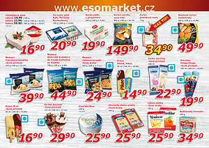 akční leták ESO MARKET 29.4.2026-10.5.2026