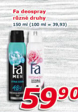 Deodorant sprej Fa