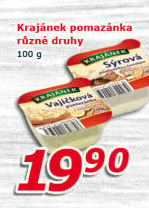 Pomazánky Krajánek