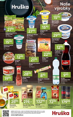 akční leták Hruška 28.4.2026-3.8.2026