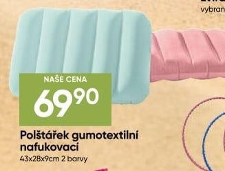 Cestovní polštář nafukovací