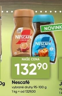 Instantní kávy Nescafé
