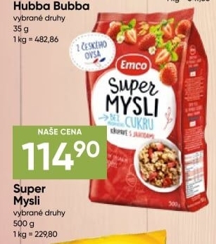 Müsli Super Mysli Emco