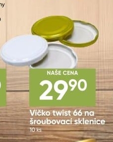 Víčka na zavařovací sklenice