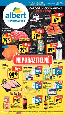 akční leták Albert 29.4.2026-5.5.2026