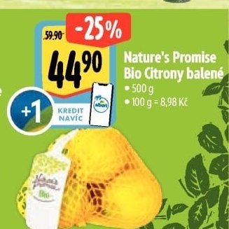 Citrony bio Nature'