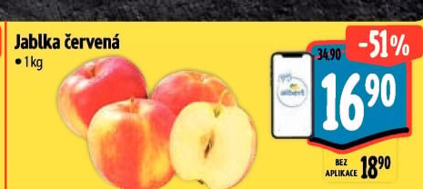 Jablka červená