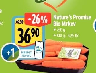 Mrkev bio Nature'
