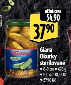 Okurky Giana