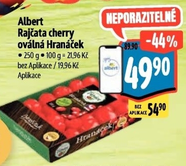 Rajčata cherry Albert