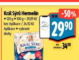 Sýr Hermelín Král sýrů