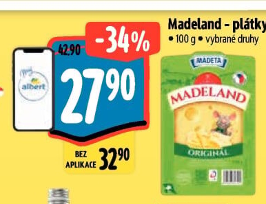 Sýr Madeland Madeta