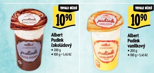 Dezert pudink Albert