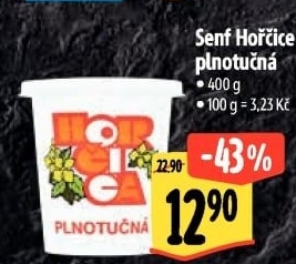 Hořčice plnotučná Senf