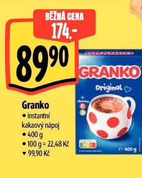 Instantní kakao Granko Orion
