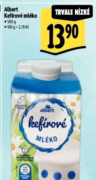Kefírové mléko Albert