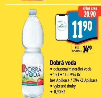 Ochucená voda Dobrá voda