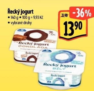 Ochucený jogurt řecký 0% Milko