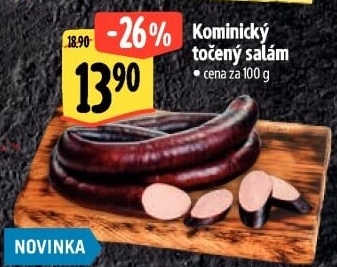 Salám kominický točený