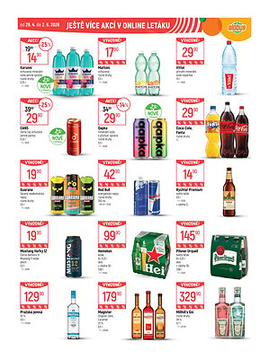 akční leták Globus 29.4.2026-5.5.2026