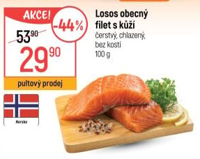 Losos obecný filety