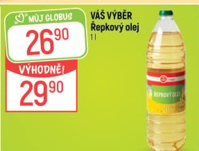 Olej řepkový Váš Výběr