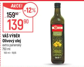 Olivový olej extra panenský Váš Výběr