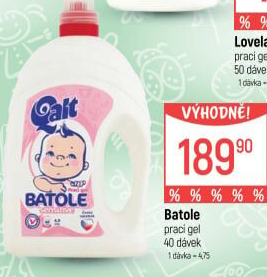 Prací gel Batole Qalt