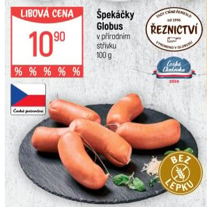 Špekáčky Globus