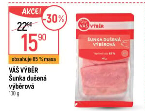Šunka výběrová dušená Váš Výběr