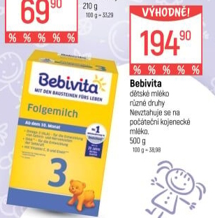 Výživa mléčná Bebivita