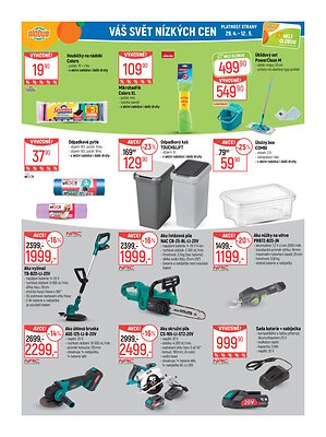 akční leták Globus 29.4.2026-5.5.2026