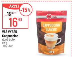 Cappuccino Váš Výběr