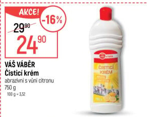 Čisticí krém Váš Výběr