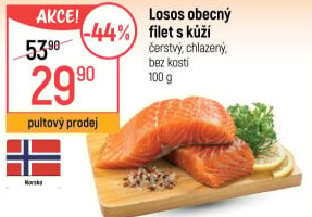 Losos obecný filety