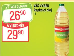 Olej řepkový Váš Výběr