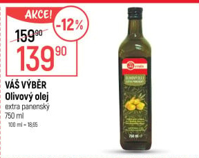 Olivový olej extra panenský Váš Výběr