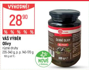 Olivy černé Váš Výběr