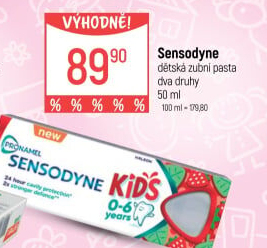 Pasta na zuby Pronamel Kids Sensodyne