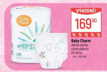 Pleny dětské Baby Charm